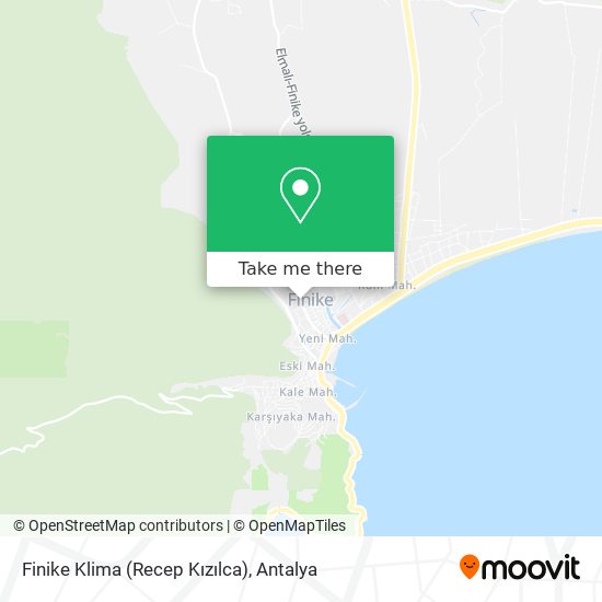 Finike Klima (Recep Kızılca) map