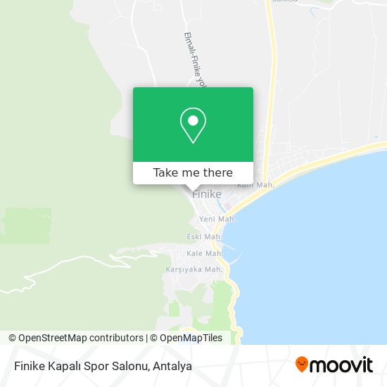 Finike Kapalı Spor Salonu map