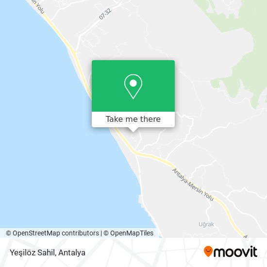 Yeşilöz Sahil map