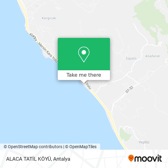 ALACA TATİL KÖYÜ map