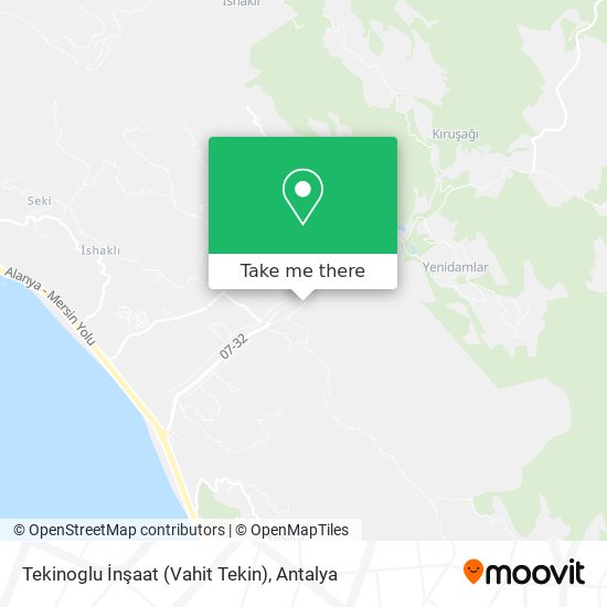 Tekinoglu İnşaat (Vahit Tekin) map