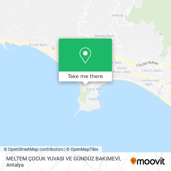 MELTEM ÇOCUK YUVASI VE GÜNDÜZ BAKIMEVİ map