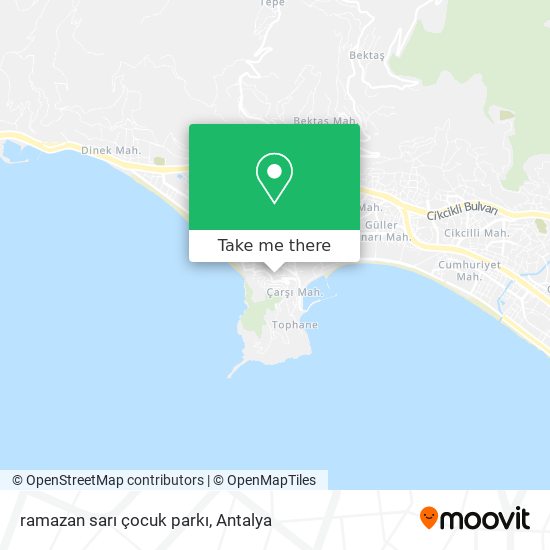 ramazan sarı çocuk parkı map
