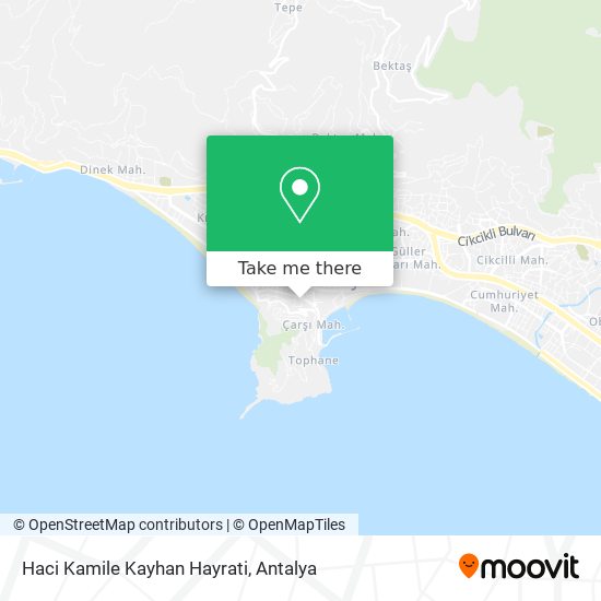 Haci Kamile Kayhan Hayrati map