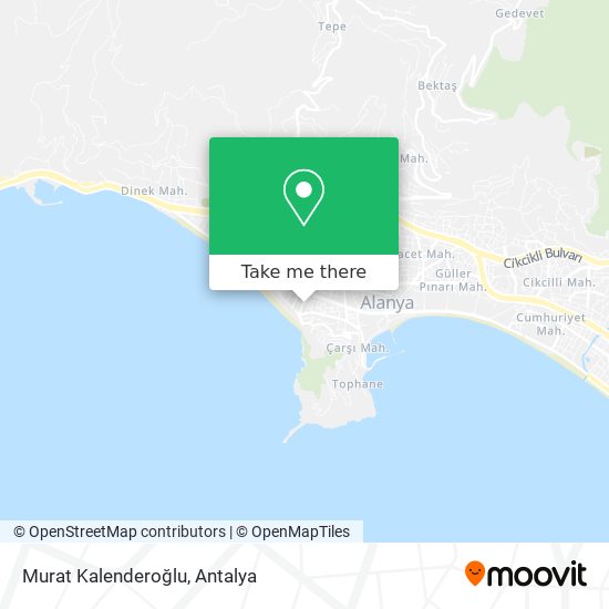 Murat Kalenderoğlu map