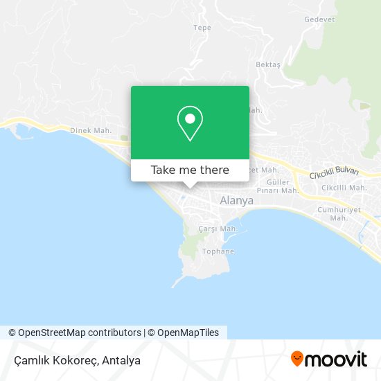 Çamlık Kokoreç map