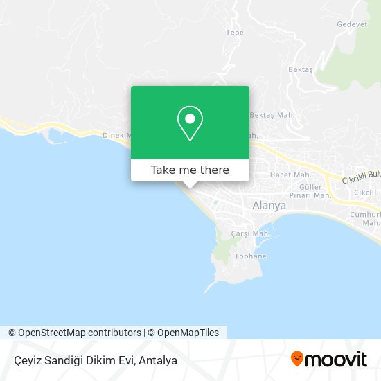 Çeyiz Sandiği Dikim Evi map