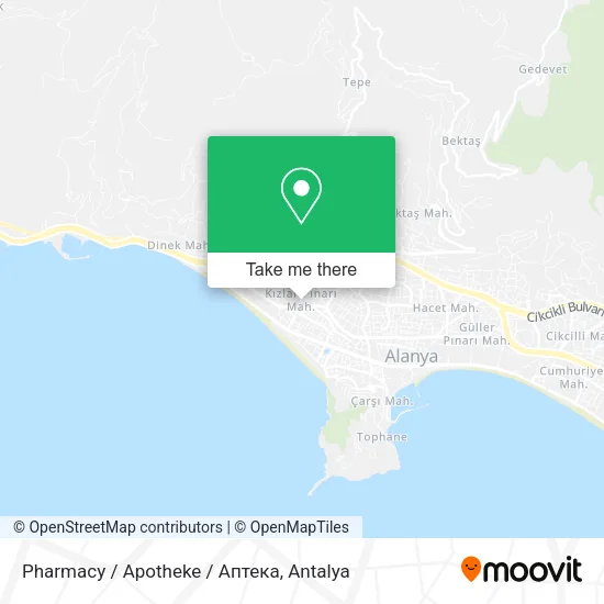 Pharmacy / Apotheke / Аптека map