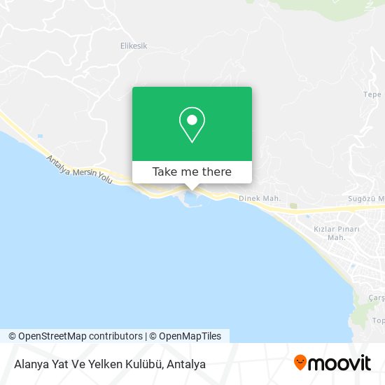 Alanya Yat Ve Yelken Kulübü map