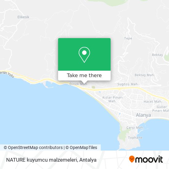 NATURE kuyumcu malzemeleri map