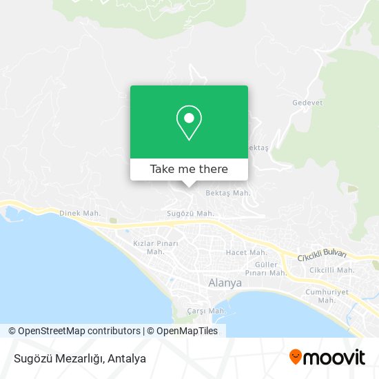 Sugözü Mezarlığı map
