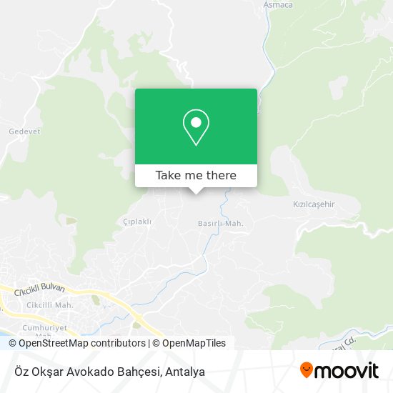 Öz Okşar Avokado Bahçesi map