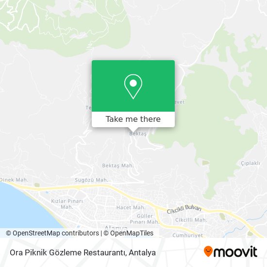 Ora Piknik Gözleme Restaurantı map