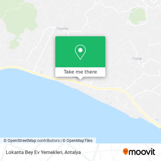 Lokanta Bey Ev Yemekleri map