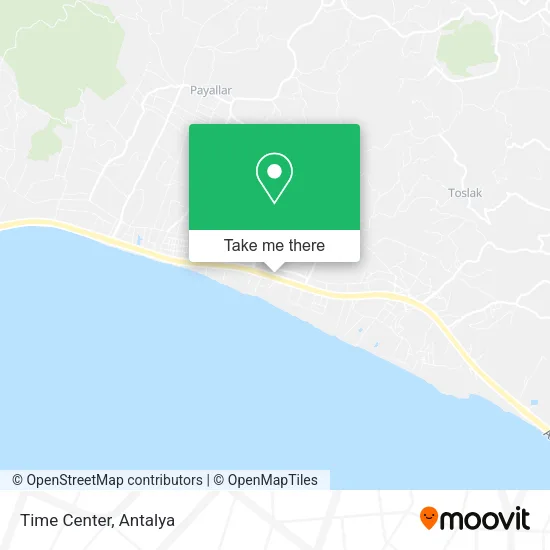 Time Center map
