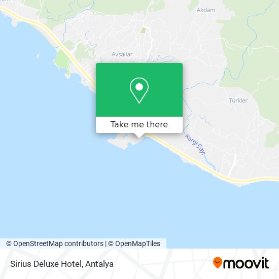 Sirius Deluxe Hotel map
