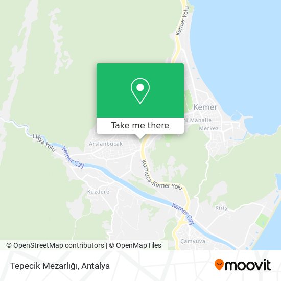 Tepecik Mezarlığı map