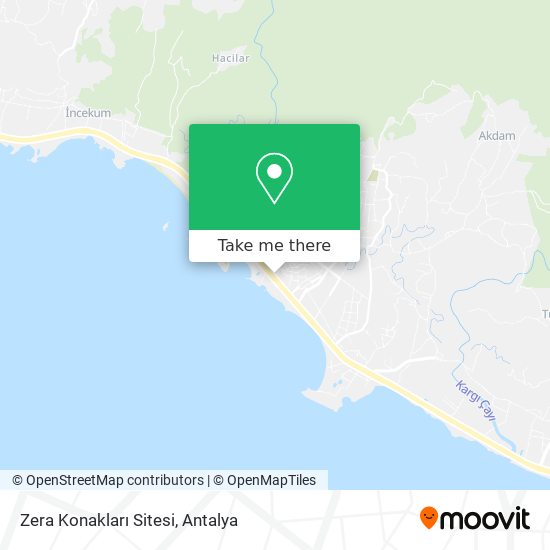 Zera Konakları Sitesi map