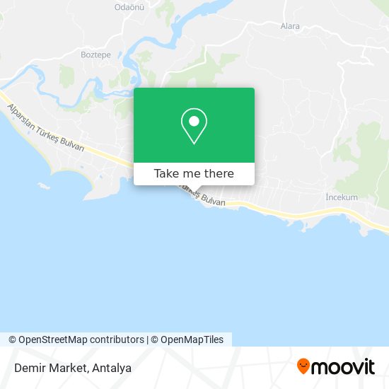 Demir Market map