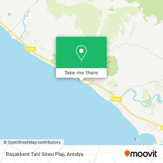 Başakkent Tatil Sitesi Plajı map