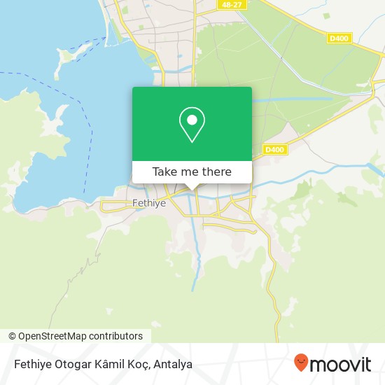 Fethiye Otogar Kâmil Koç map