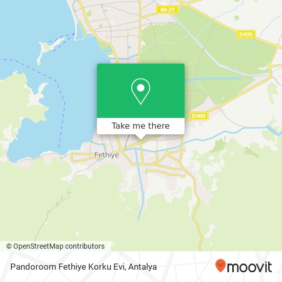 Pandoroom Fethiye Korku Evi map