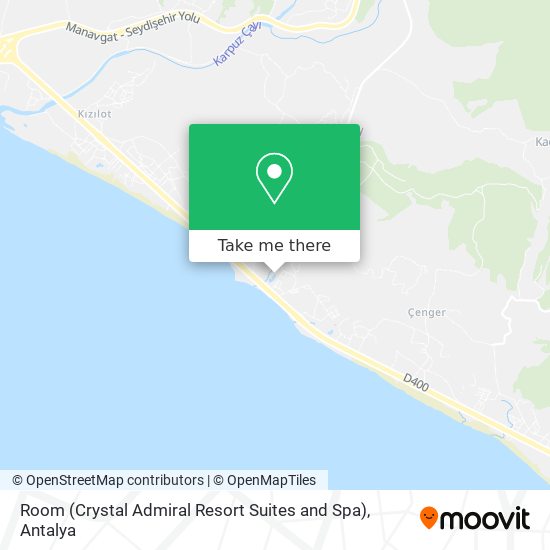 Room (Crystal Admiral Resort Suites and Spa) map