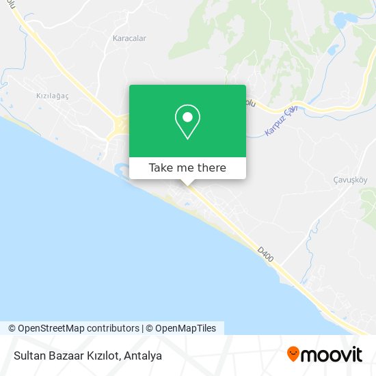 Sultan Bazaar Kızılot map