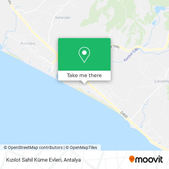 Kızılot Sahil Küme Evleri map