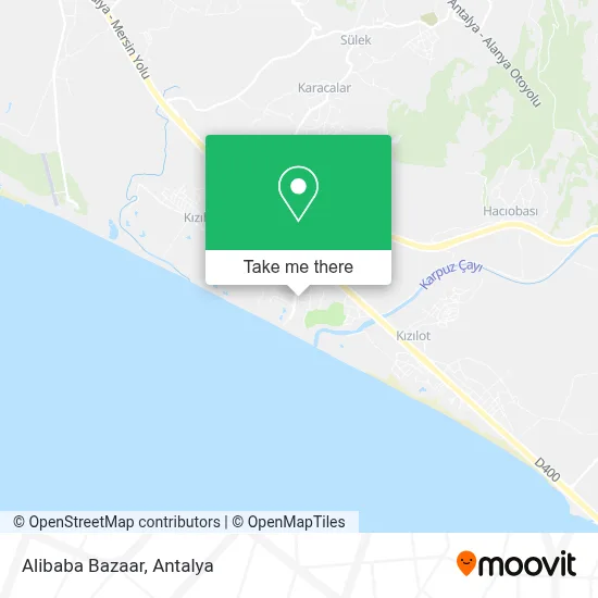 Alibaba Bazaar map