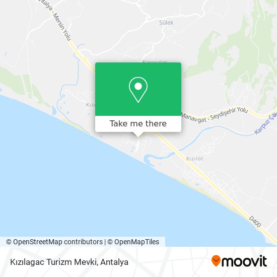 Kızılagac Turizm Mevki map