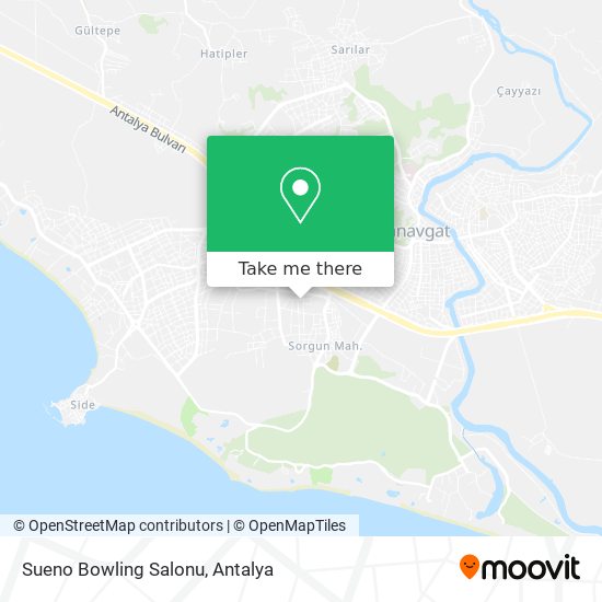 Sueno Bowling Salonu map