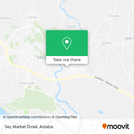 Seç Market Örnek map
