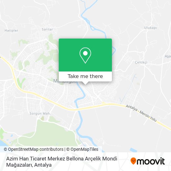 Azim Han Ticaret Merkez Bellona Arçelik Mondi Mağazaları map