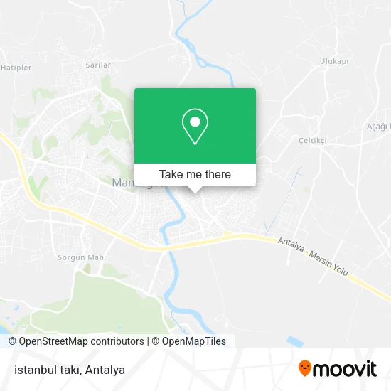 istanbul takı map