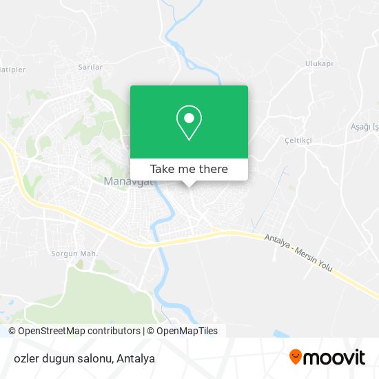 ozler dugun salonu map