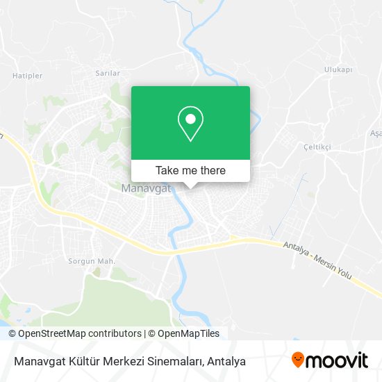 Manavgat Kültür Merkezi Sinemaları map