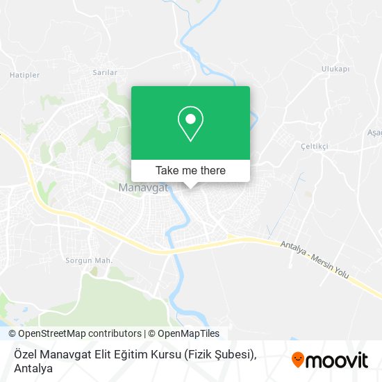 Özel Manavgat Elit Eğitim Kursu (Fizik Şubesi) map