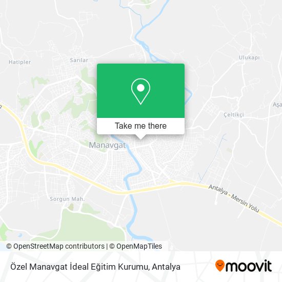 Özel Manavgat İdeal Eğitim Kurumu map