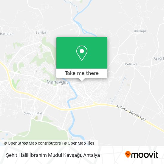 Şehit Halil İbrahim Mudul Kavşağı map