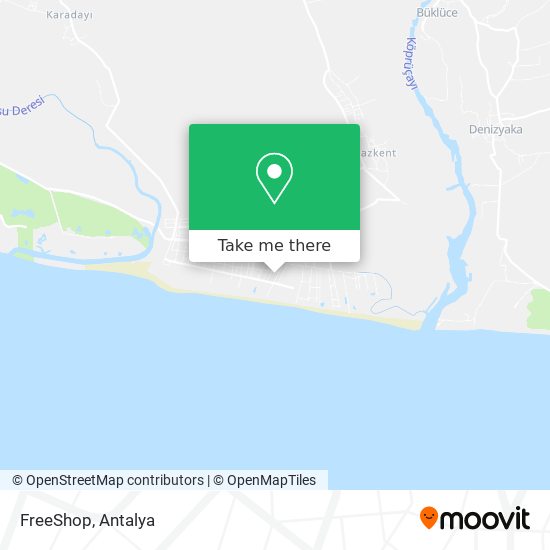 FreeShop map