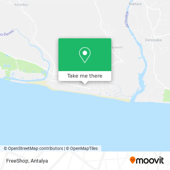 FreeShop map