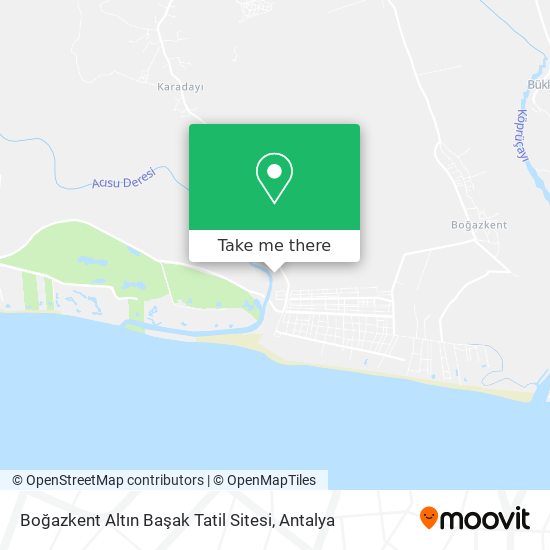 Boğazkent Altın Başak Tatil Sitesi map