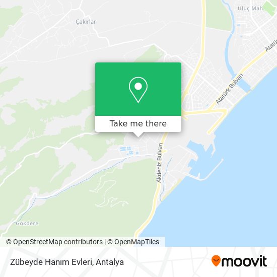 Zübeyde Hanım Evleri map