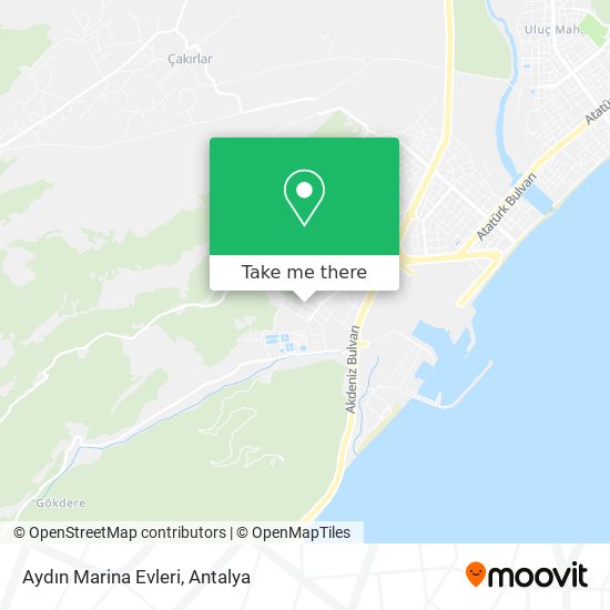 Aydın Marina Evleri map