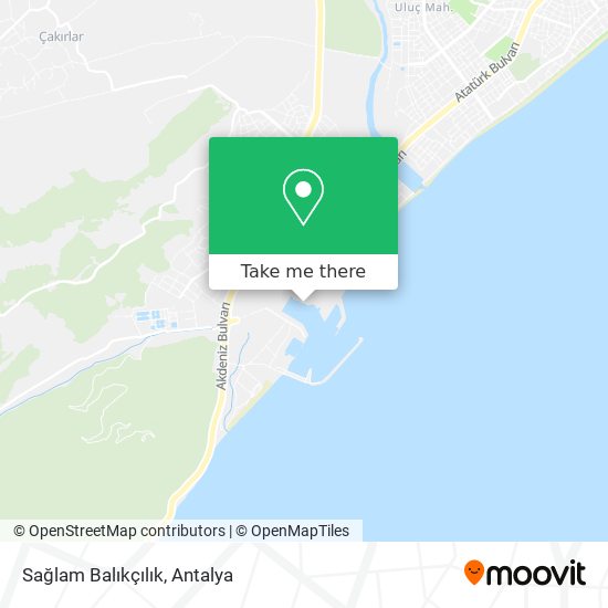 Sağlam Balıkçılık map