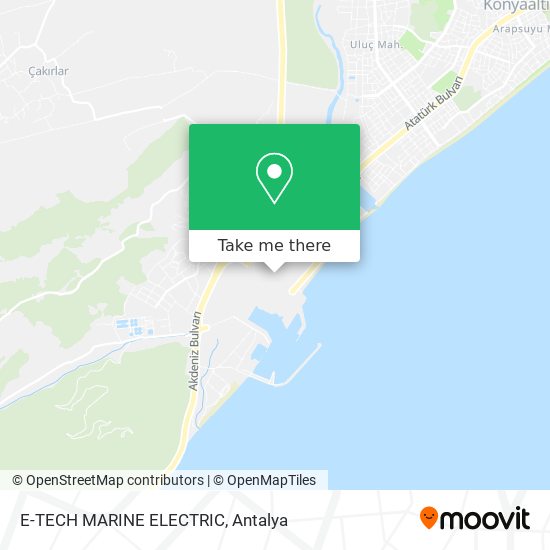 E-TECH MARINE ELECTRIC map