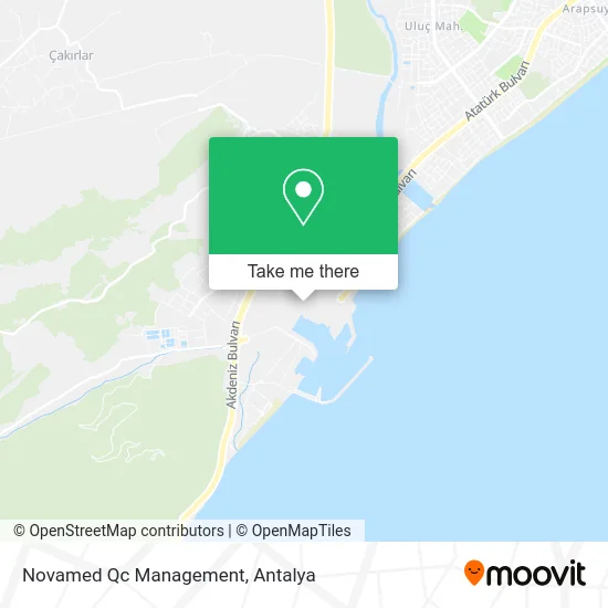 Novamed Qc Management map