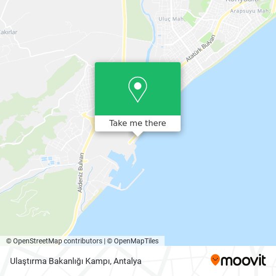 Ulaştırma Bakanlığı Kampı map