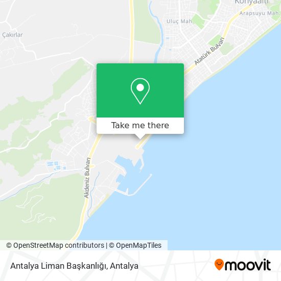 Antalya Liman Başkanlığı map